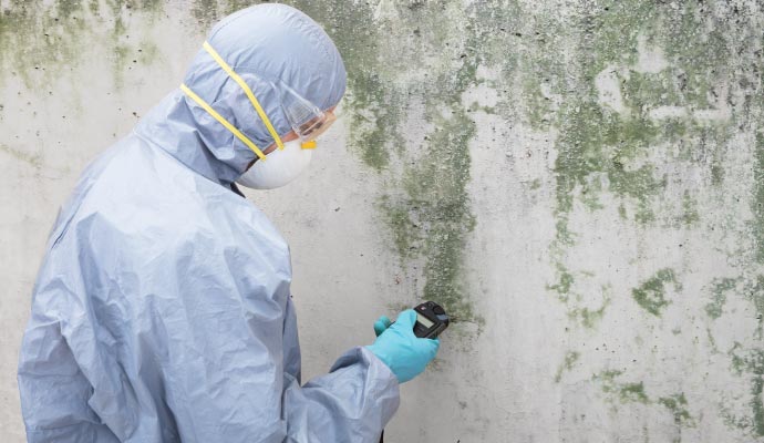 Mold remediation service