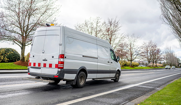 Emergency service van