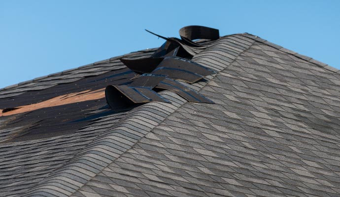 Old roof