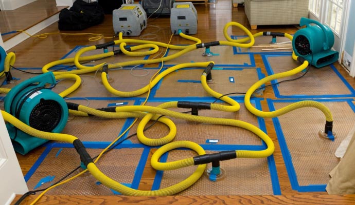 Water damage restoration