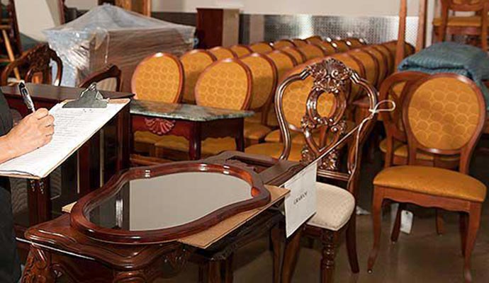 Professional furniture damage assessment