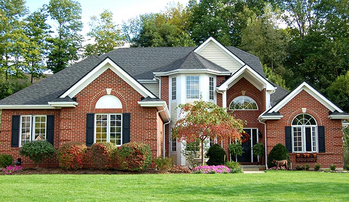 Residential home exterior