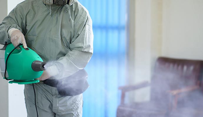 Smoke odor removal services