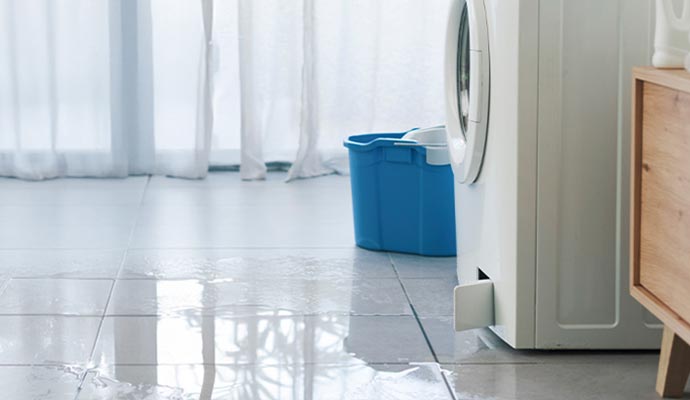 Leaked washing machine Leaked washing machine